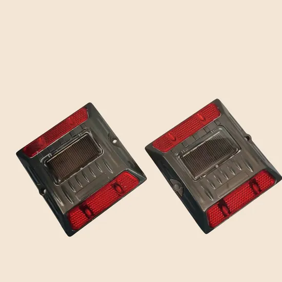 Aluminum Alloy Solar Road Stud Light Doubel Sides with 4LEDs