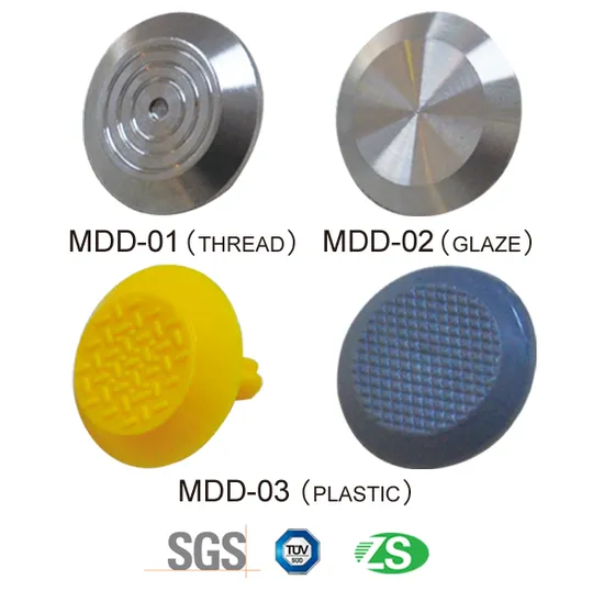 Various Color Safety Rubber Road Tactile Tiles Studs