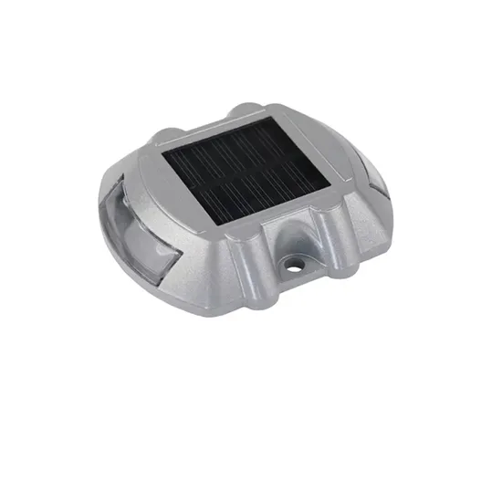 Solar Flash Lamp Road Stud Red Yellow Flash LED Garage Light Aluminum LED Road Stud