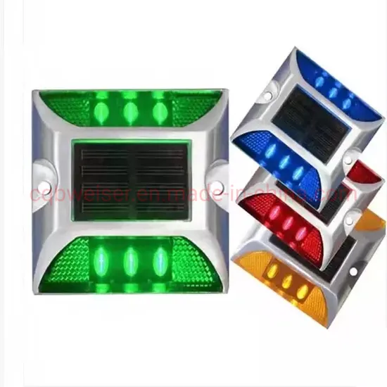 Traffic Safety Reflective Solar Road Stud Driveway Marker Road Stud for Highway Reflective Pavement Spike