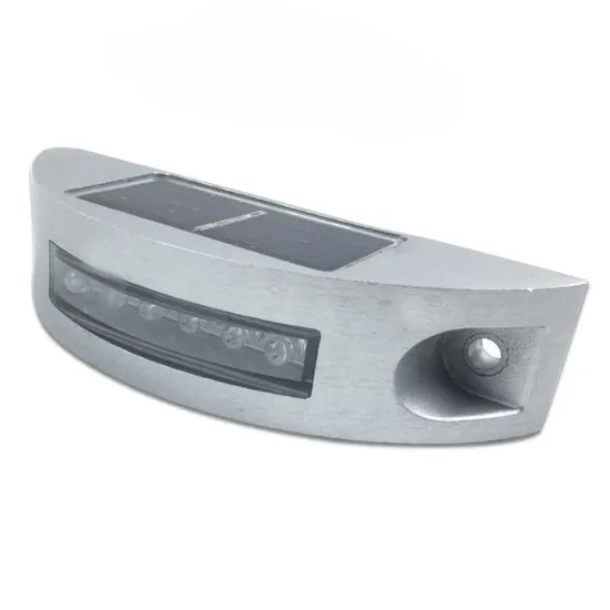 Factory Price Solar Reflective LED Cast Aluminum Crescent Shape Road Stud
