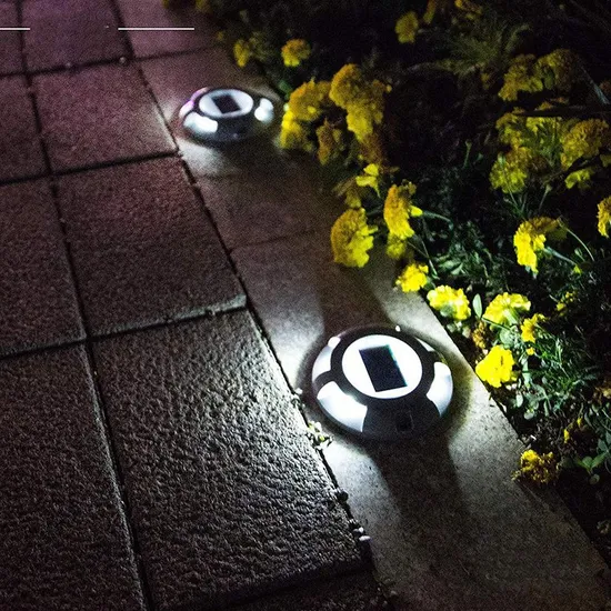 Fcar Waterproof LED Aluminium Alloy Solar Garden Underground Light
