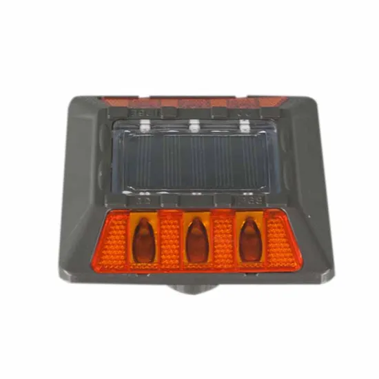Solar Powered LED Cat Eye Pavement Marker Aluminum Embedded Mounted Traffic Beacon Road Stud Light