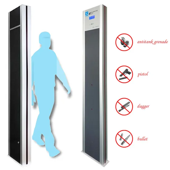 New Portable Multi-Zone Walkthrough Metal Detector Gate