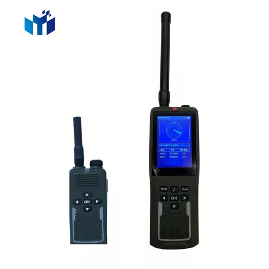 Handled Long Range Drone Detector Team Alarm and Communication
