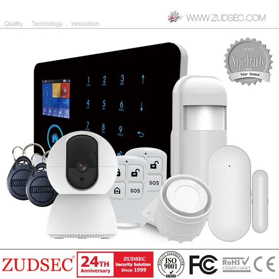 Factory Manufacturer Smart Life Intrusion Anti-Theft Intruder Burglar GPRS Wireless WiFi GSM Security Home Alarm