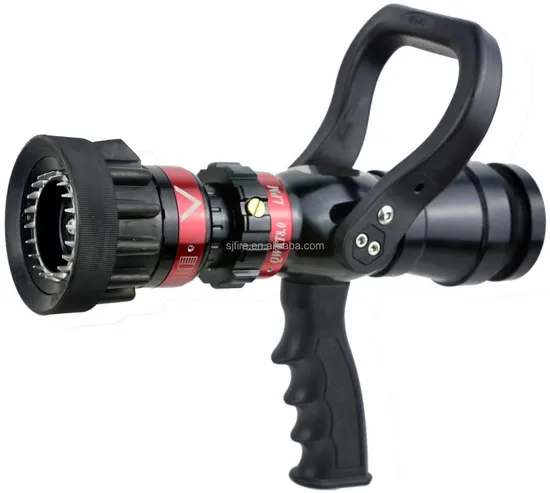 Durable Pistol Grip Jet Spray Nozzle for Fire Safety