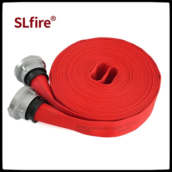PU Coated Single Jacket Firefighting Hose with Factory Price