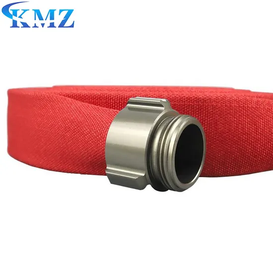 Red Attack Fire Hose EPDM Lining with Polyester Jacket OEM/ODM