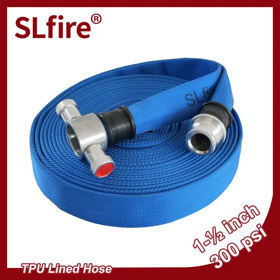 Flexible Fire Hose with 100% Polyester for Enhanced Durability