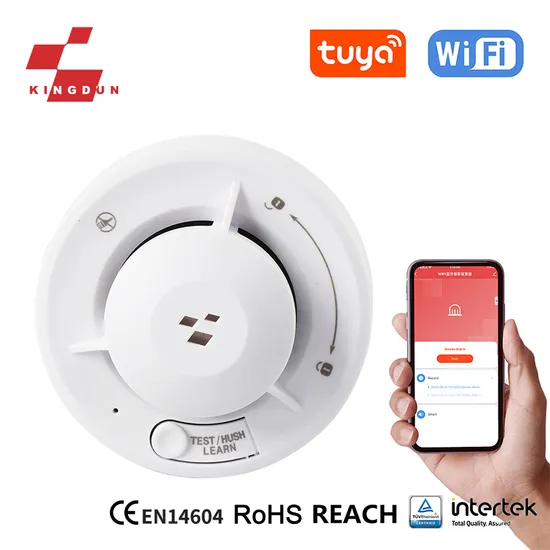 Tuya WiFi Smart Wireless Smoke Alarm Detector for Home Security