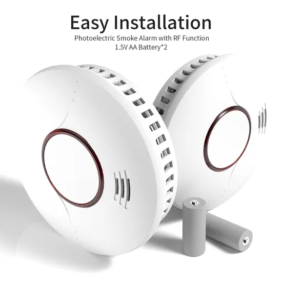 En14604 CE Approval Tuya Smart Independent WiFi Smoke Alarm Smoke Detector Smart Home System