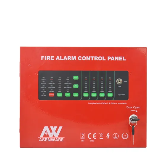 Conventonal Network LCD 2-Wire 4-Zone Fire Alarm Kit