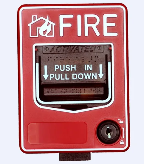 Resetable Conventional Fire Manual Call Point with Key (ES-9002-2)