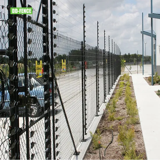 Perimeter Security Electric Fencing Alarm System Energizer Wire Insulators Posts Electric Fence for Homes Farm
