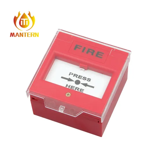 High Performance Manual Call Point Fire Alarm Plastic Push Button Call Point