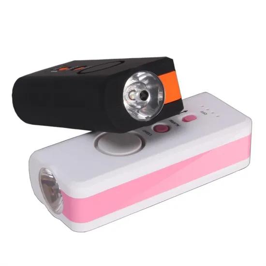 Meinoe Multifunction Safety 130dB Alarm with LED Light and 2600mA Power Bank