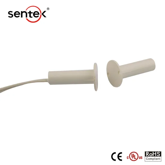 Flanged Recessed Door Window Sensor Magnetic Contacts