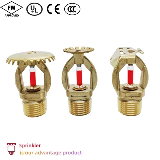 Premium K5.6 and K8.0 Brass Fire Sprinkler Heads for All Applications
