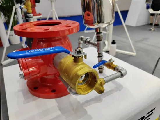 Fire Fighting Sprinkler System Flange Type Wet Alarm Check Valve