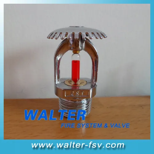 68 Degree Upright Fire Fighting Sprinkler Head Types Optional, Sprinkle Fire