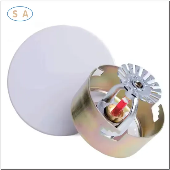 High Quality Fire Water Sprinkler System Chrome Plating Concealed Fire Sprinkler Head