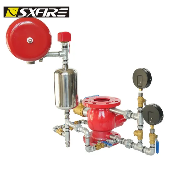 Factory Price Fire Sprinkler System Plent 6" Wet Alarm Check Valves