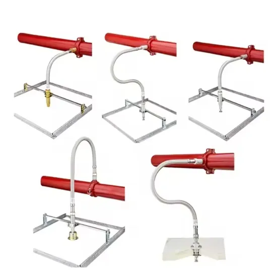 FM UL Stainless Steel 304 316 Different Types Braided Fire Fighting System Flexible Hose