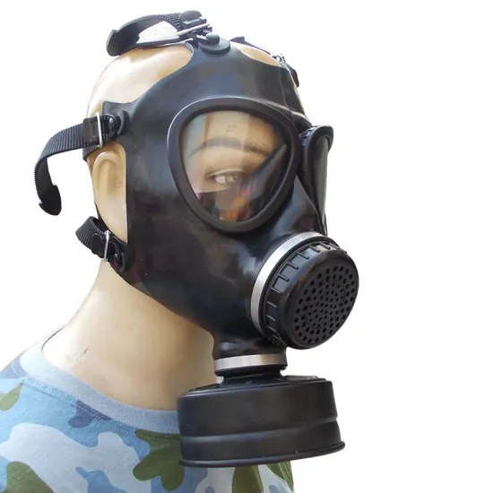 Double Safe Gas Military Combat Protective Safety Full Face Mask