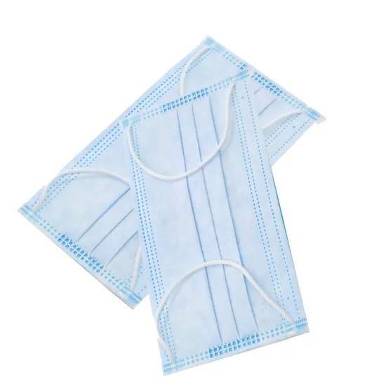 Nonwoven Disposable Protective Civil Face Mask 3ply with Earloop Type