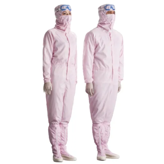 Breathable Anti-Static Hooded Coverall (Electronics Manufacturing)