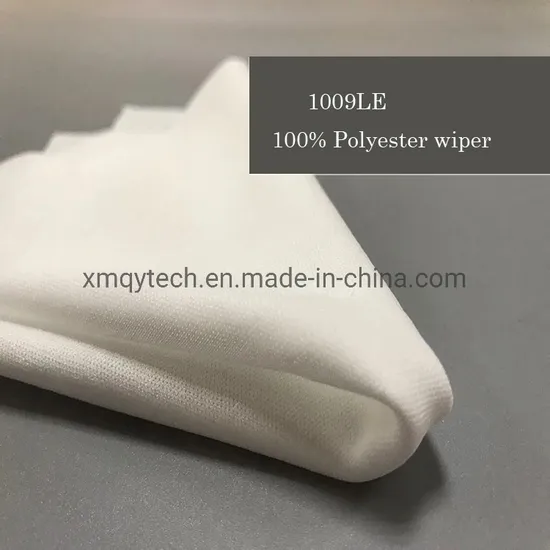 100% Polyester Lint Free Wipes for Industrial Cleaning
