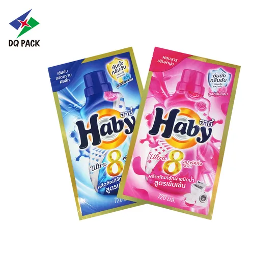 Customized Antistatic Plastic Packaging Bag for Detergent Liquid Packaging