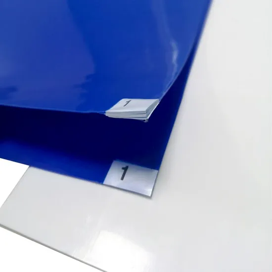 OEM Size 30 Layers Peel off Floor Anti-Slip Cleanroom Adhesive Sticky Mats