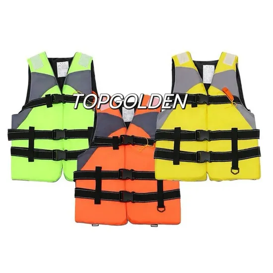 Customized Logo Rescue Waterproof EPE Foam Lifejacket Life Vest