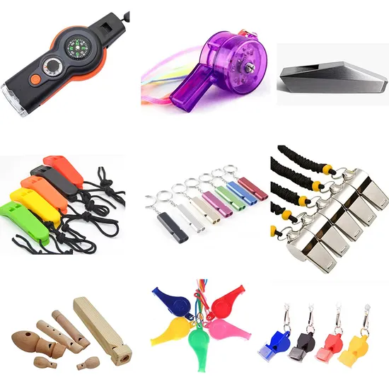 Emergency Party Football Soccer Stainless Steel Breathing Dog Death Referee Aluminum Wooden Plastic Metal Electronic Duck Kettle Guangdong Fox 40 Whistle