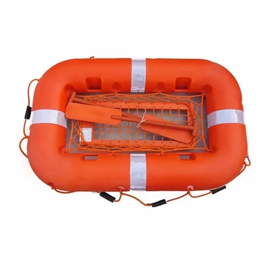 Life Saving 10 Person Buoyancy Small Life Raft Rescue Boat with ISO