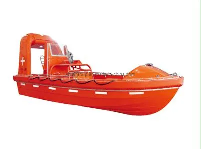 Marine Offshore Equipment F. R. P Material Med Solas Approval Frc Boat 6 Person Capacity with 60HP Outboard Engine with 20 Knots