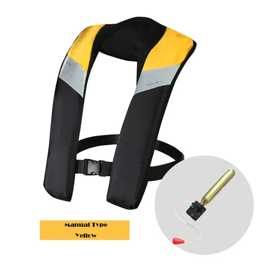 33G CO2 Cylinder Manual and Automatic Type Inflatable Life Jacket