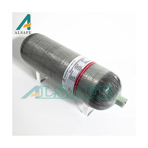 Firefighter Equipped Scba Carbon Air Cylinder