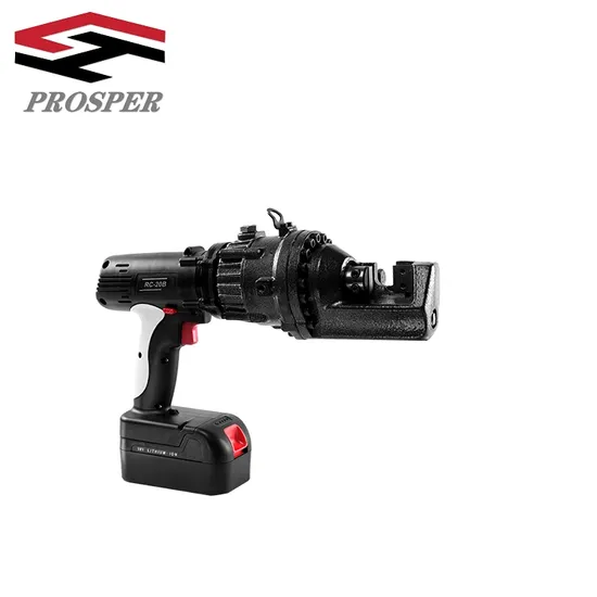 Firefighting Hydraulic Rescue Tools Cordless Lithium Battery Rebar Shear Cutting Machine RC-22b