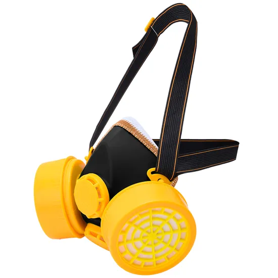 Half Face Gas Respirator Organic Gas Protection Dust-Proof Mask Anti Haze Painting Spraying