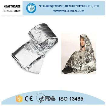 First Aid Emergency Mylar Space Blanket with Insulation