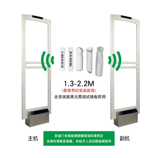 EAS Am 58kHz Security Antitheft Alarm Shop Gates Loss Prevention System Anti-Shoplifting Safety Sensor ABS Antenna