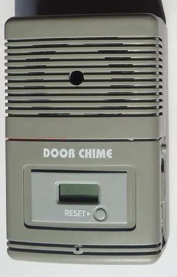 Motion Sensor Visitor Chime/Alarm with Counter