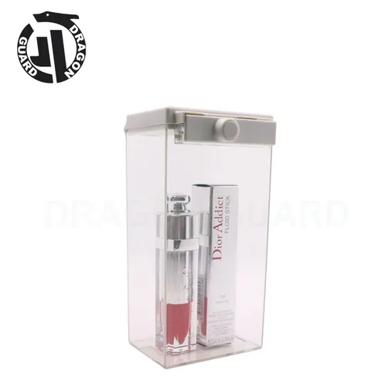 Shop Security Plastic Magnet Lock Cosmetic Anti Theft Safer Box