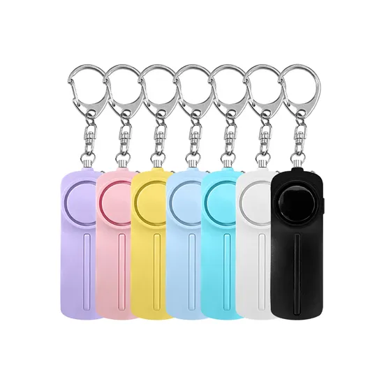 Sos Emergency Personal Siren Safety Alarm Flashlight Kids Girl Women Selfdefense Keychain