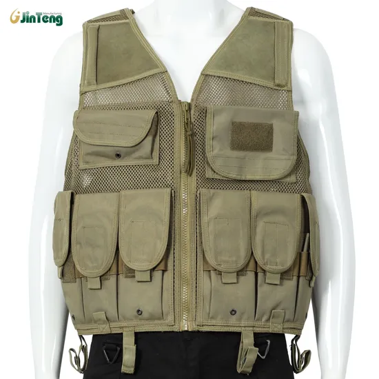 Waterproof, Durable Jinteng S/M/L/XL/Xll, or Customized Style Tactical Vest for Sale