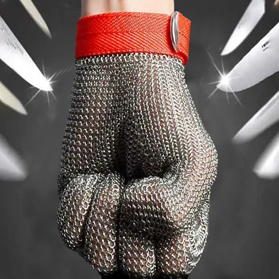 Favorable Price Stainless Steel Cut-Resistant Gloves Gloves Safety Work