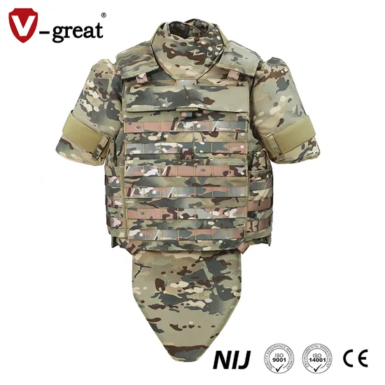 Concealable Camouflage Colors Police/Military Tactical Nij Full Protective Bulletproof Ballistic Vest